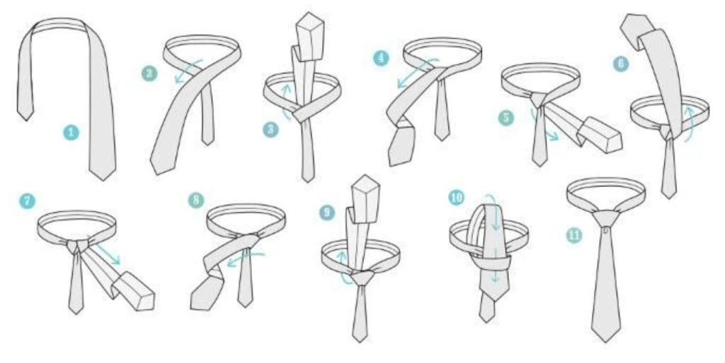 Crea la tua camicia su misura e realizza il nodo alla cravatta che fa per te.