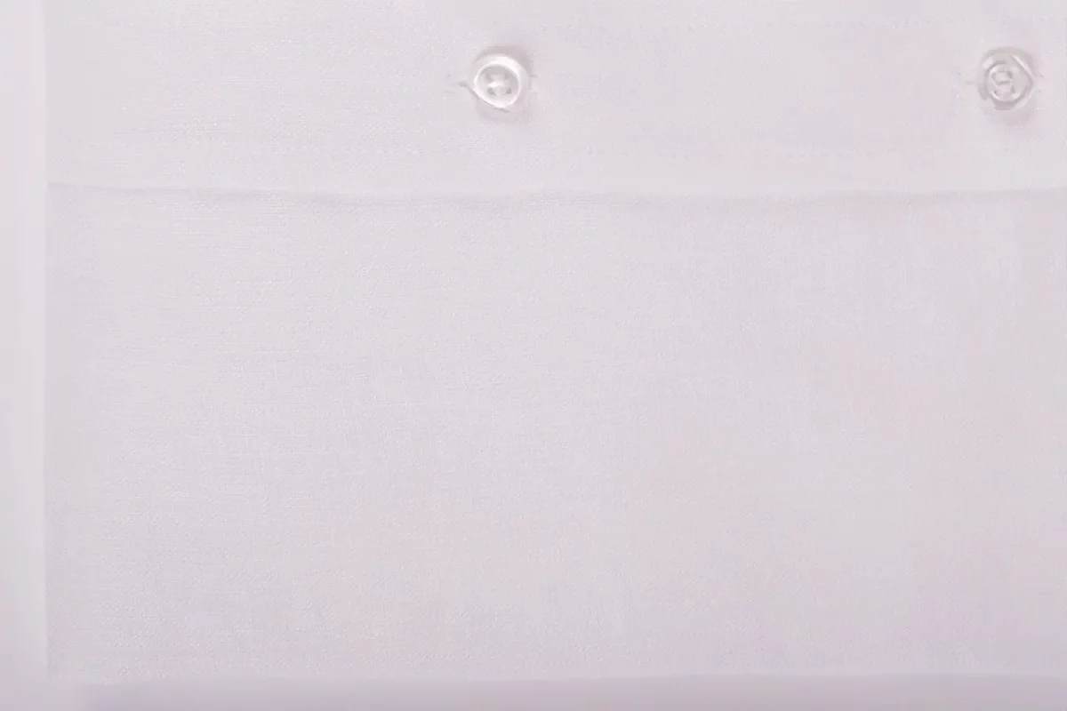 Camicia su misura tessuto Lino bianco