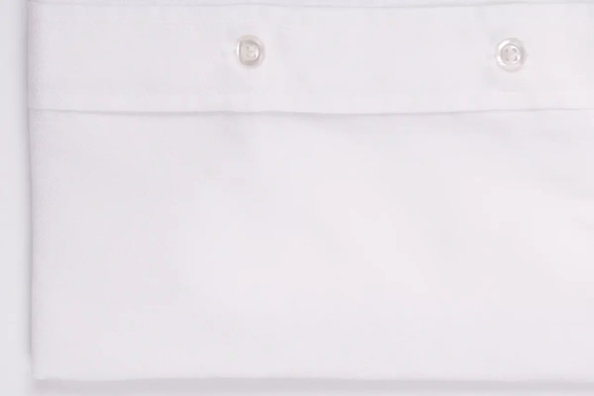 Camicia su misura tessuto Oxford Americano bianco