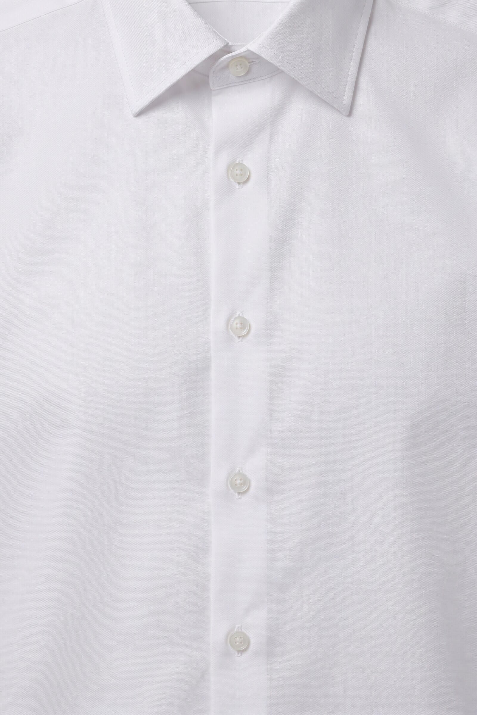Dettaglio del tessuto Popeline Bianco